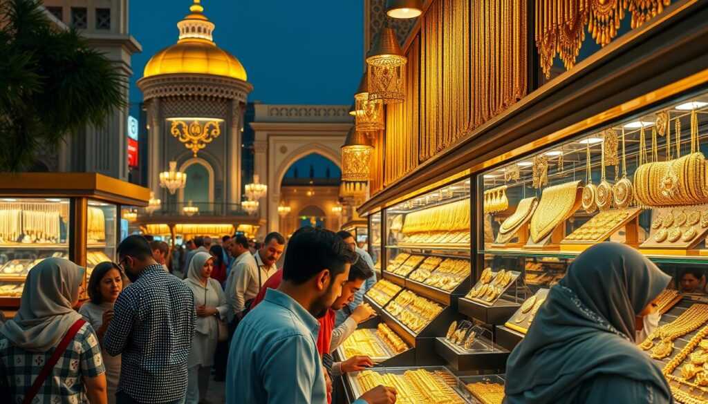 Dubai retail gold purchase