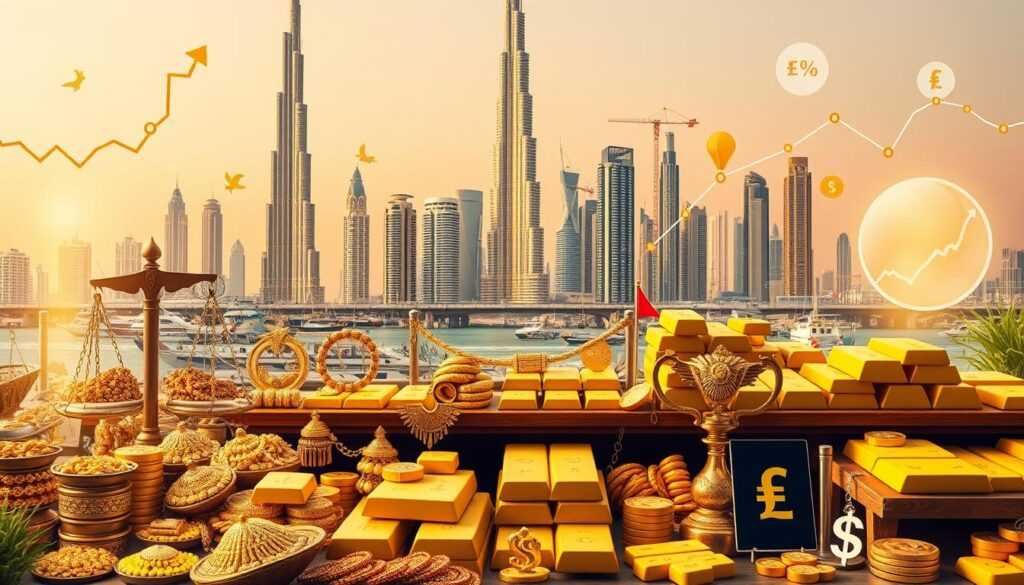 Factors influencing gold rates in Dubai