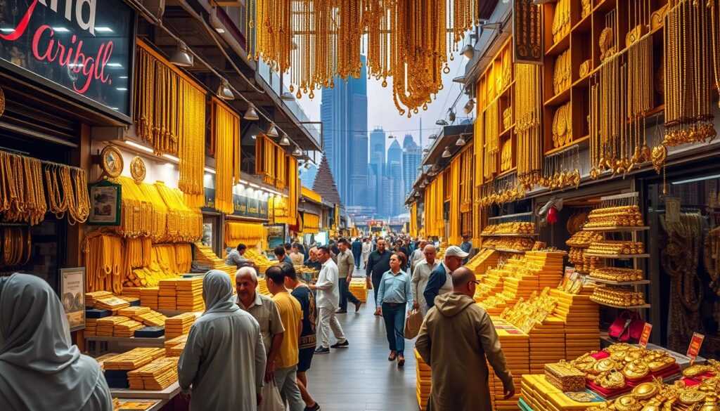 Gold market trends in Dubai