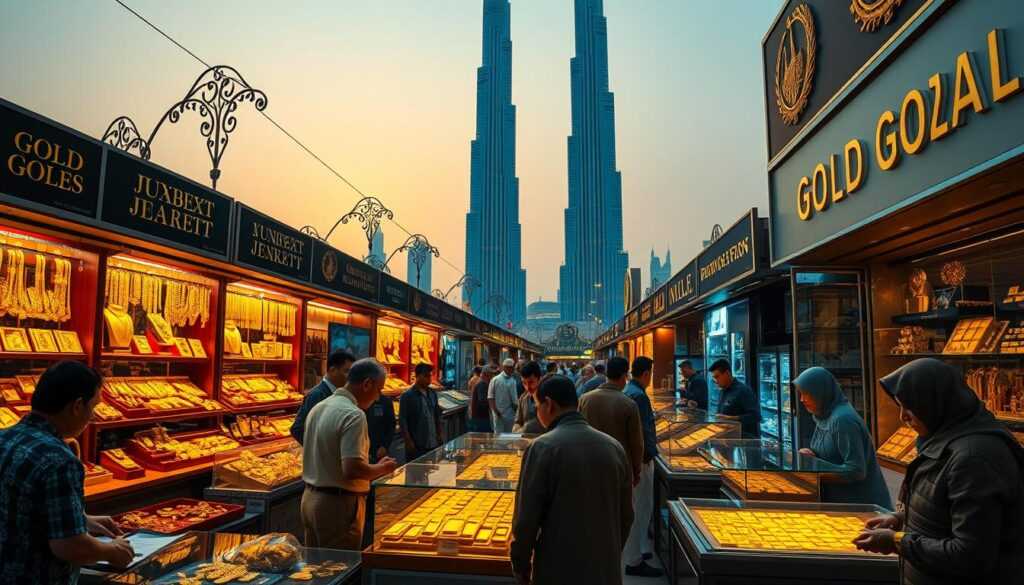 Gold trading Dubai market overview