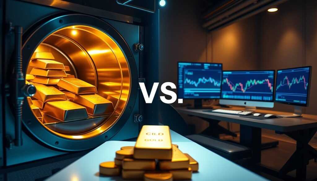 Physical vs. Derivative Gold Investment