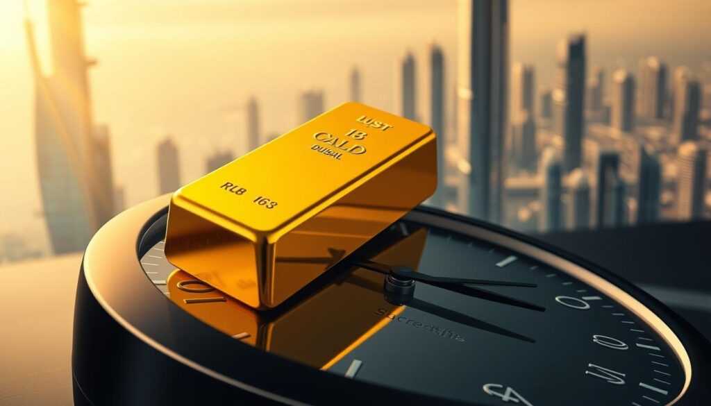 Timing gold investments for maximum return