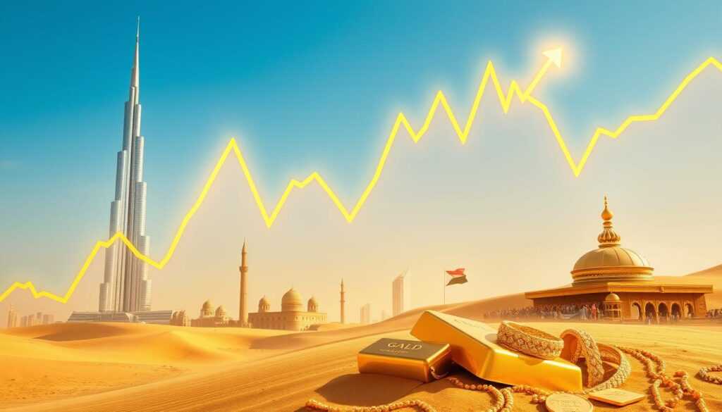 UAE gold rate fluctuations