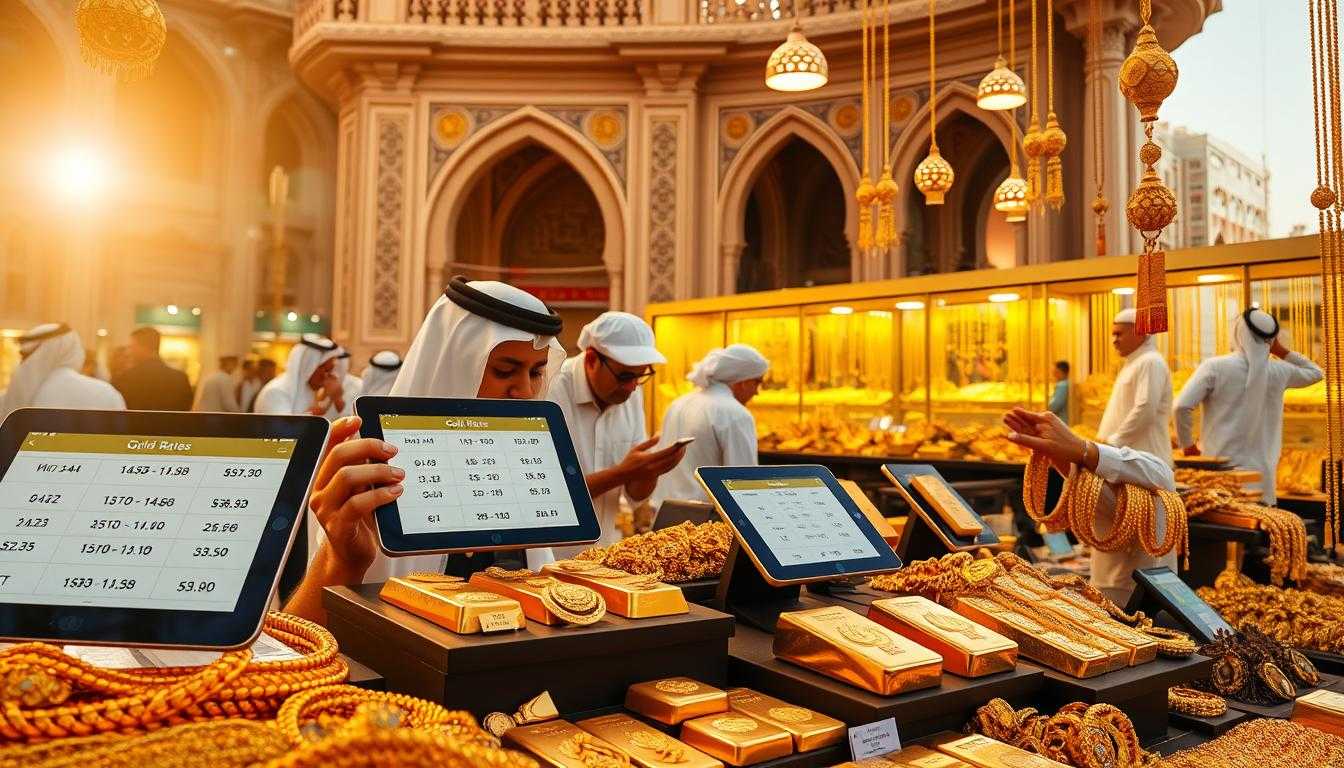 gold rate today in uae: leveraging technology for efficient gold trading