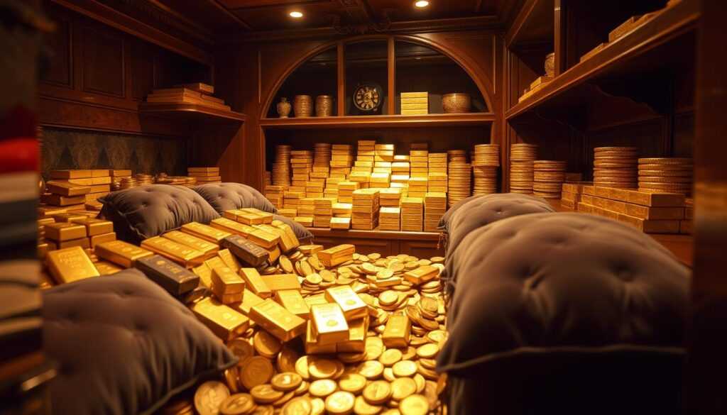 storing physical gold