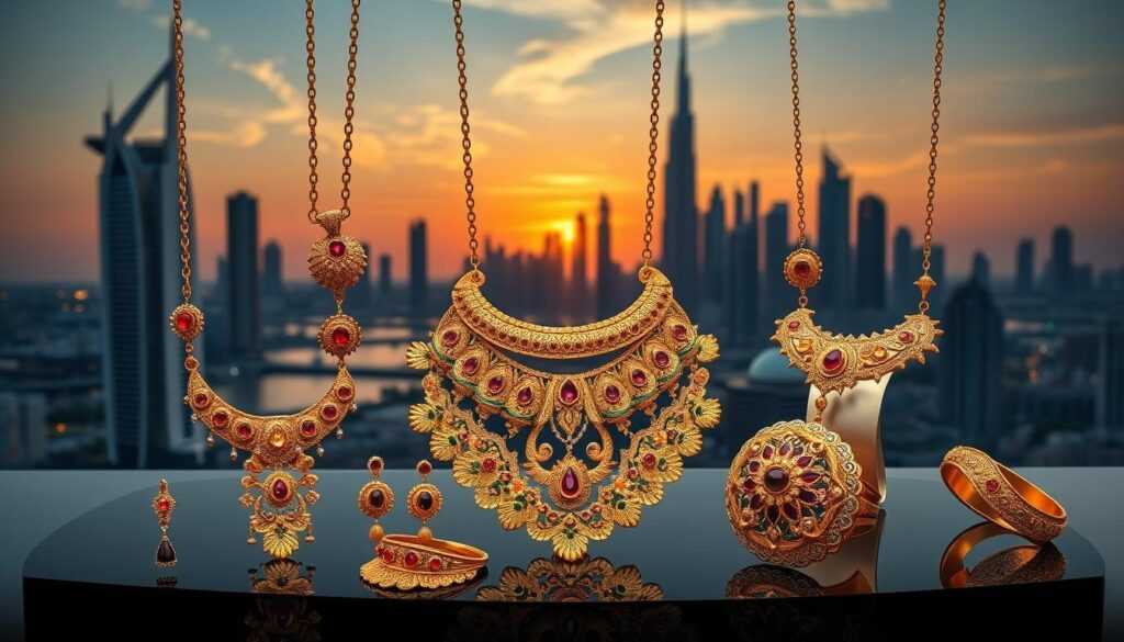 22k gold jewelry dubai