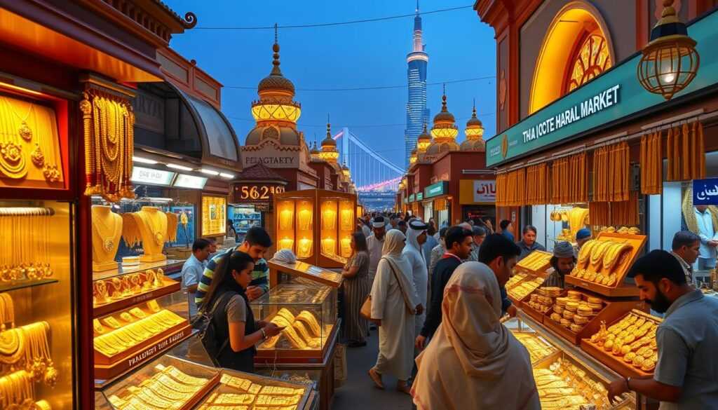 Buying gold in Dubai