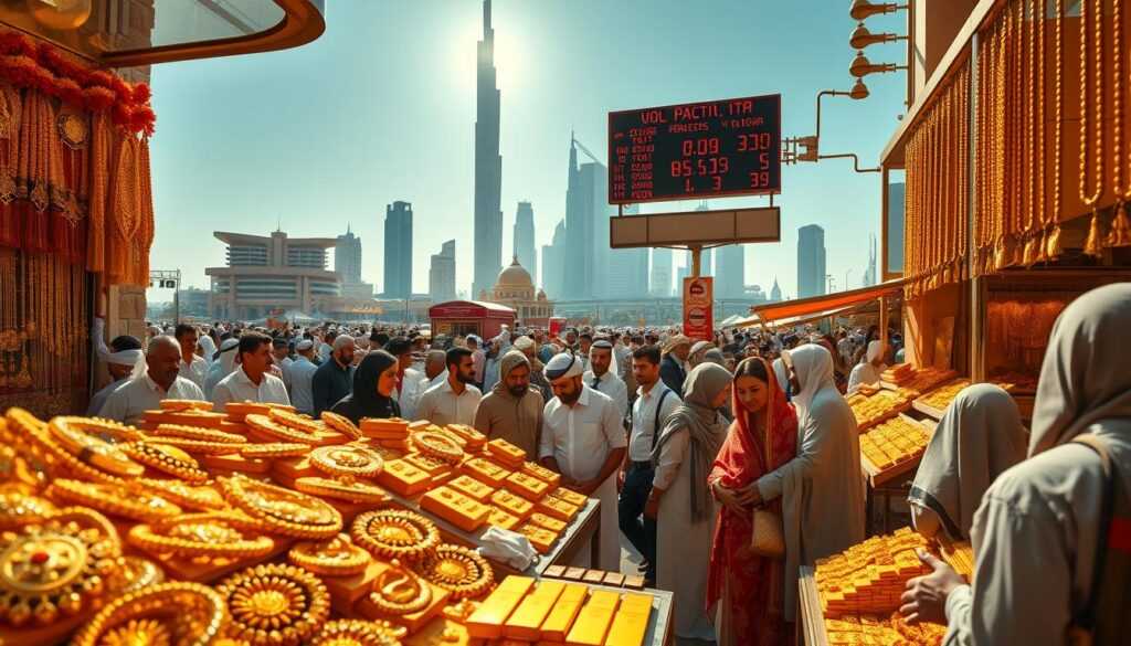 Dubai gold market comparison