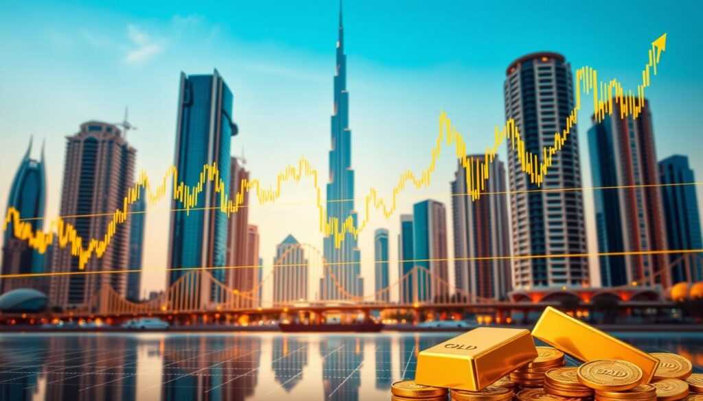 Dubai gold price chart