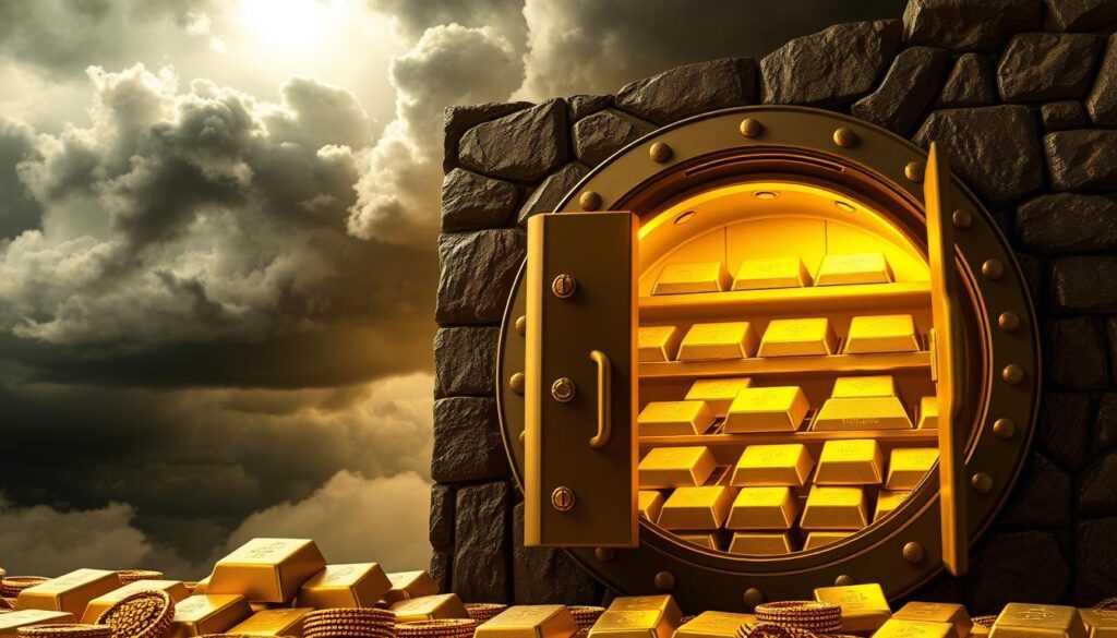 Gold as a safe haven during economic uncertainty