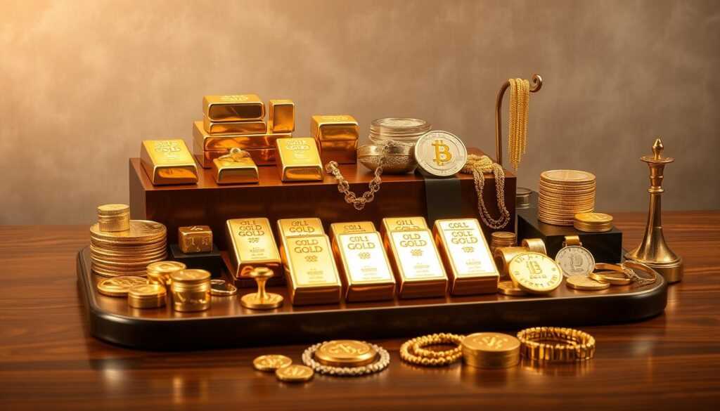 Gold investment options