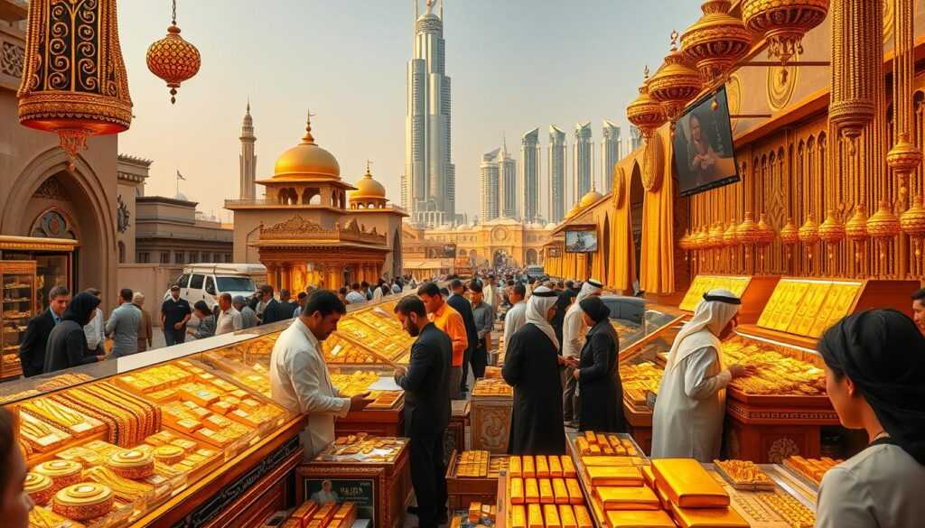 Gold market trends in Dubai