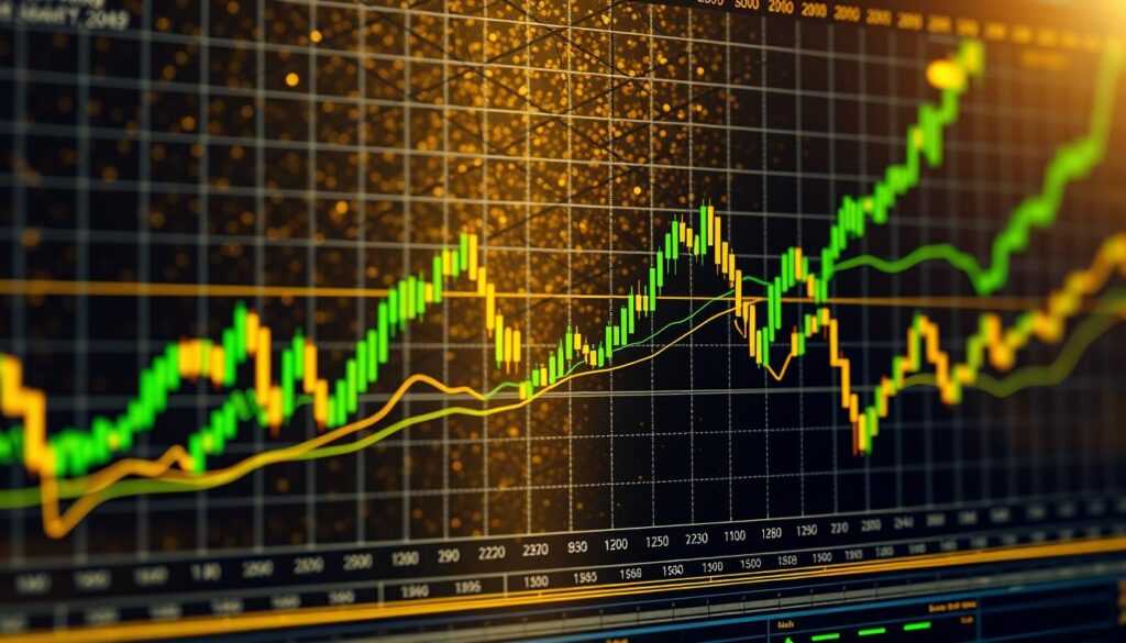 Gold price analysis chart