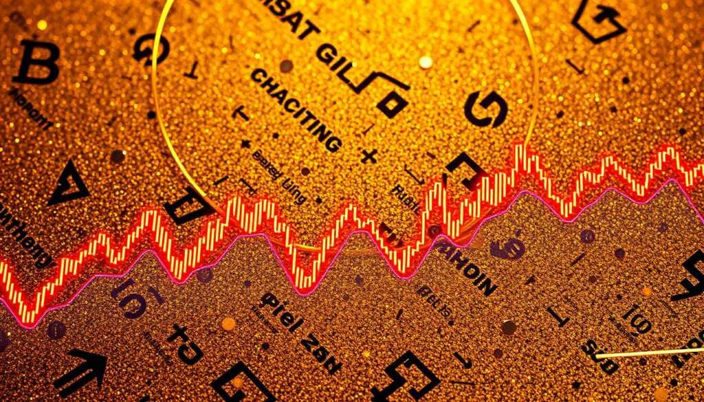 Gold price fluctuations chart