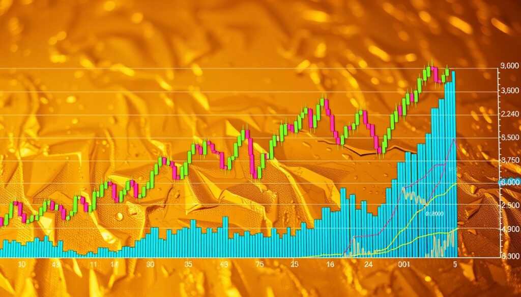 Gold price forecasts chart