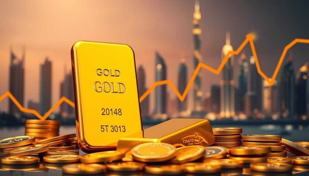 Gold rate fluctuations in Dubai market