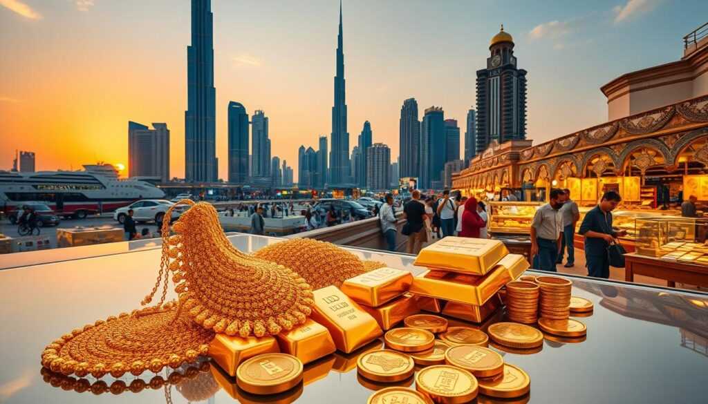 Gold rates in Dubai