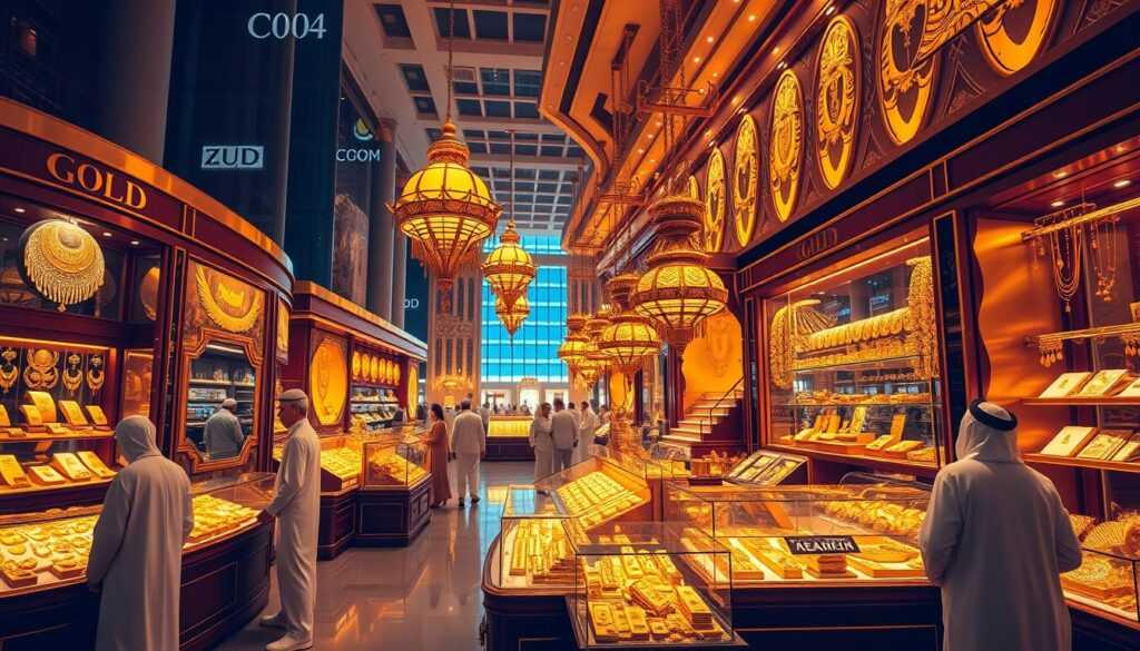 Gold trading in Dubai