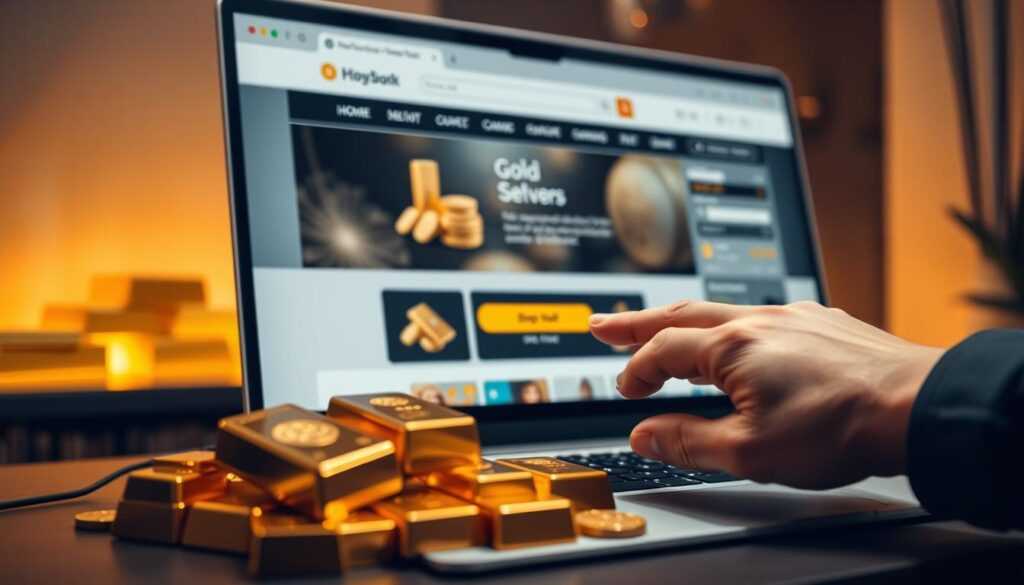 Online gold purchases convenience