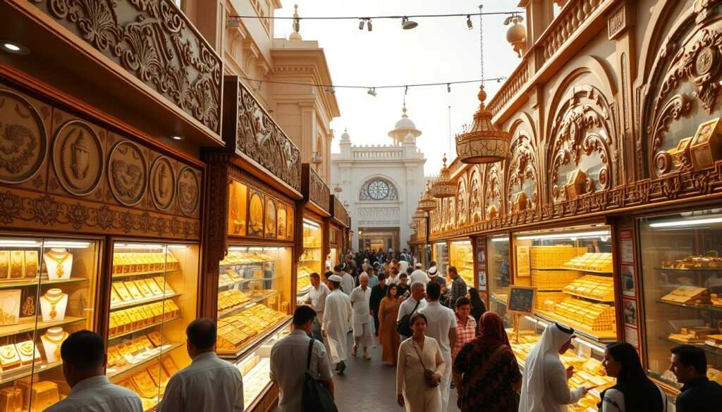 Gold trading in Dubai