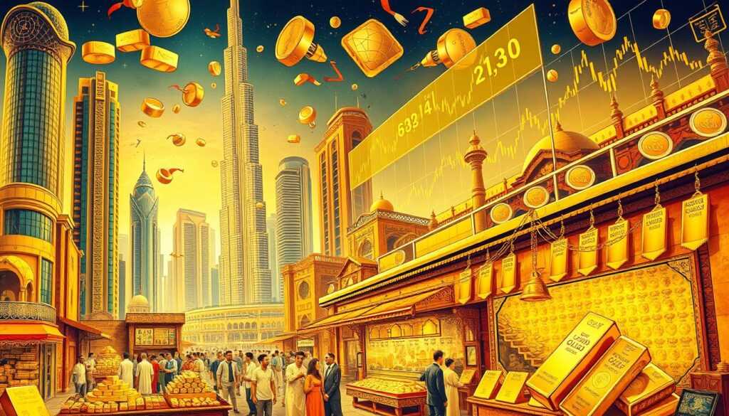 gold rate analysis Dubai